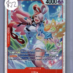 Uta ST23-001 SR, ST23 One Piece trading card