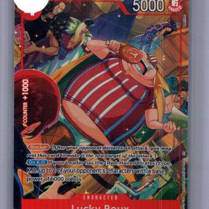 Lucky.Roux TR OP09-015 R, OP09 One Piece trading card