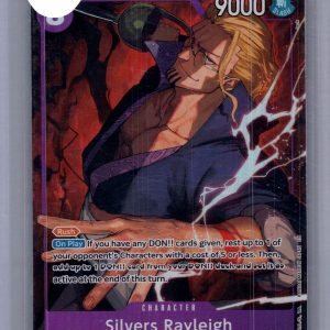 Silvers Rayleigh OP13-066 SR Alt Art, OP13 One Piece trading card