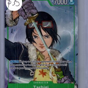 Tashigi OP12-031 R Alt Art, OP12 One Piece trading card