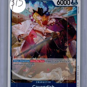 Cavendish OP10-045 R, OP10 One Piece trading card