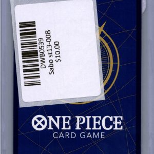 Sabo ST13-008 SR Alt Art, ST13 One Piece trading card - alternate view