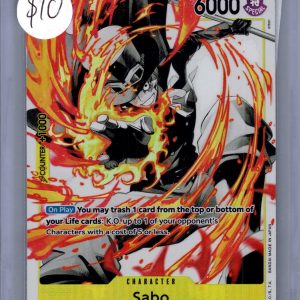 Sabo ST13-008 SR Alt Art, ST13 One Piece trading card