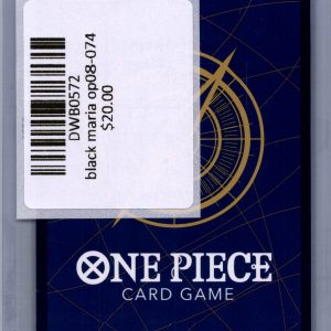 Black Maria OP08-074 SR Alt Art, OP08 One Piece trading card - alternate view