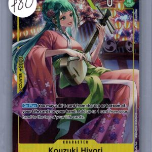 Kouzuki Hiyori OP06-106 SR Alt Art, OP06 One Piece trading card