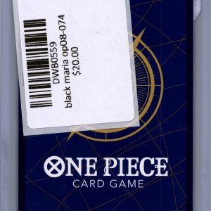 Black Maria OP08-074 SR Alt Art, OP08 One Piece trading card - alternate view