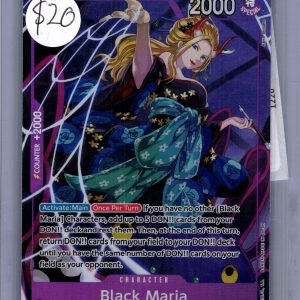 Black Maria OP08-074 SR Alt Art, OP08 One Piece trading card