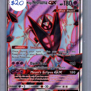 Dawn Wings Necrozma GX 143/156, Ultra Prism Pokemon card