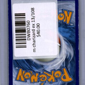 M Charizard EX 13/108, Evolutions Pokemon card - alternate view