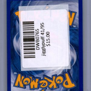 Jigglypuff 41/95, Vintage Singles Pokemon card - alternate view