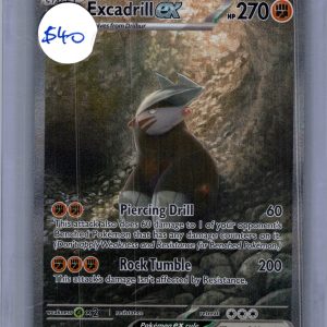 Excadrill EX 168/086, Black Bolt Pokemon card
