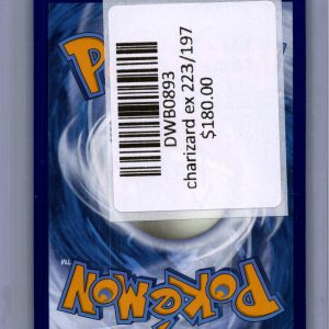 Charizard EX 223/197, Obsidian Flames Pokemon card - alternate view