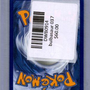 Bulbasaur 037, PROMO Pokemon card - alternate view