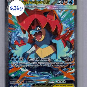 Mega Feraligatr EX 274/217, Ascended Heroes Pokemon card
