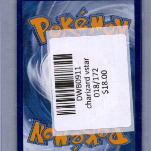 Charizard VSTAR 018/172, Brilliant Stars Pokemon card - alternate view