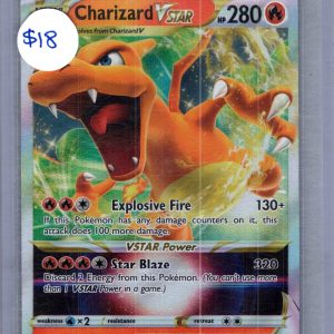 Charizard VSTAR 018/172, Brilliant Stars Pokemon card