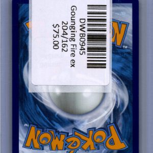 Gouging Fire EX 204/162, Temporal Forces Pokemon card - alternate view