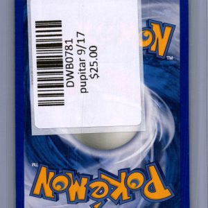 Pupitar 9/17, Vintage Singles Pokemon card - alternate view