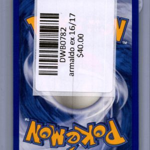 Armaldo EX 16/17, Vintage Singles Pokemon card - alternate view