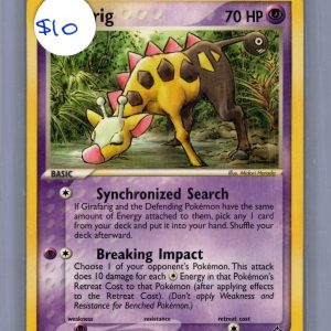 Girafarig 16/97, Vintage Singles Pokemon card