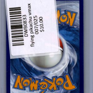 Flying Pikachu VMAX 007/025, Celebrations Pokemon card - alternate view