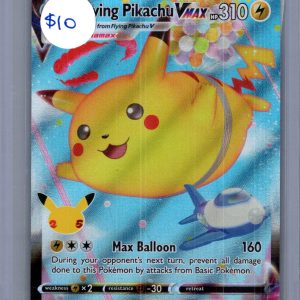 Flying Pikachu VMAX 007/025, Celebrations Pokemon card