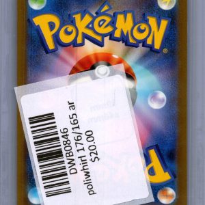 Poliwhirl 176/165 AR, Japanese Singles Pokemon card - alternate view