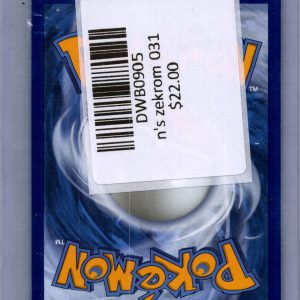 n's zekrom 031 Pokemon card - alternate view