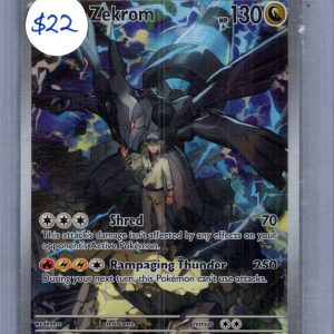 n's zekrom 031 Pokemon card