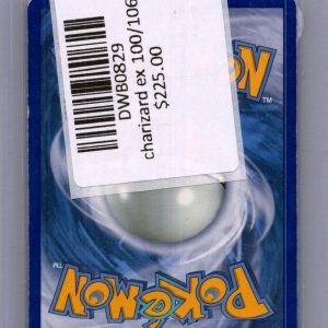 Charizard EX 100/106, Flashfire Pokemon card - alternate view