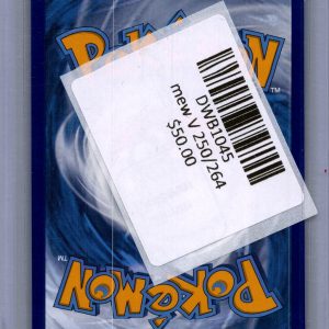 Mew V 250/264, Fusion Strike Pokemon card - alternate view