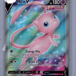 Mew V 250/264, Fusion Strike Pokemon card