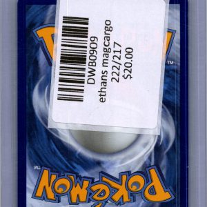 Ethan's Magcargo 222/217, Ascended Heroes Pokemon card - alternate view