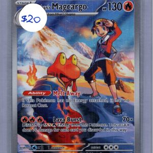 Ethan's Magcargo 222/217, Ascended Heroes Pokemon card