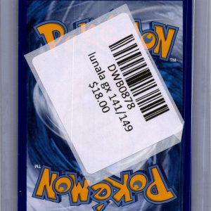 Lunala GX 141/149, Sun and Moon Pokemon card - alternate view