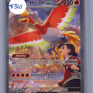 Ethan's Ho-Oh EX 230/182, Destined Rivals Pokemon card