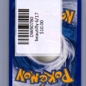 Beautifly 6/17, Vintage Singles Pokemon card - alternate view