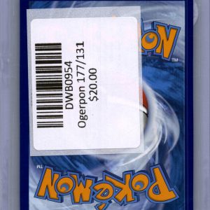 Teal Mask Ogerpon EX 177/131, Prismatic Evolutions Pokemon card - alternate view