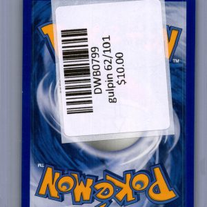Gulpin 62/101, Vintage Singles Pokemon card - alternate view