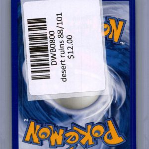 Desert Ruins 88/101, Vintage Singles Pokemon card - alternate view
