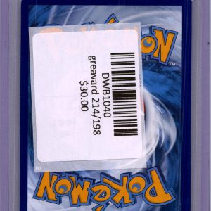 Greavard 214/198, Scarlet Violet Pokemon card - alternate view