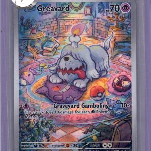 Greavard 214/198, Scarlet Violet Pokemon card