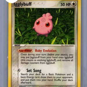 Igglybuff 37/101, Vintage Singles Pokemon card