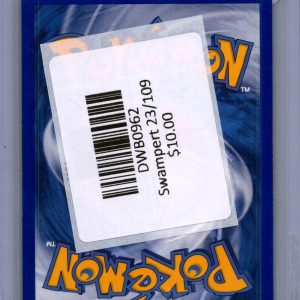 Swampert 23/109, Vintage Singles Pokemon card - alternate view