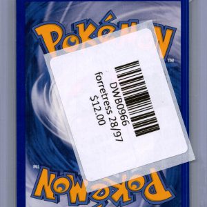 Forretress 28/97, Vintage Singles Pokemon card - alternate view