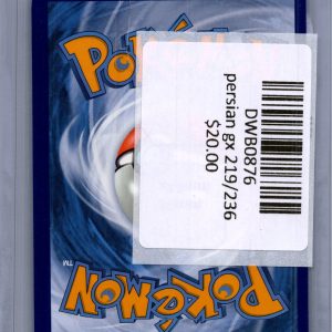 Alolan Persian GX 219/236, Cosmic Eclipse Pokemon card - alternate view