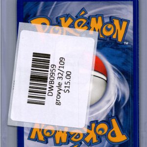 Grovyle 32/109, Vintage Singles Pokemon card - alternate view