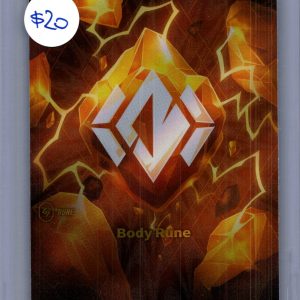 Body Rune 126a/298, Riftbound Singles Riftbound trading card