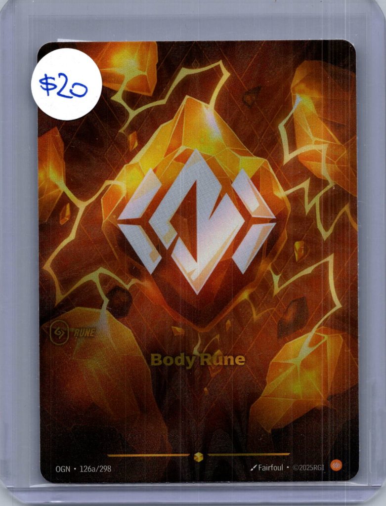 Body Rune 126a/298 - Riftbound Singles - Northern Beaches Pokémon