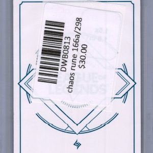 Chaos Rune 166a/298, Riftbound Singles Riftbound trading card - alternate view